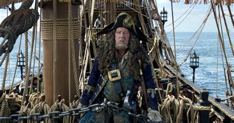 barbosa actor|Geoffrey Rush on Playing Captain Barbossa Though the 'Five .